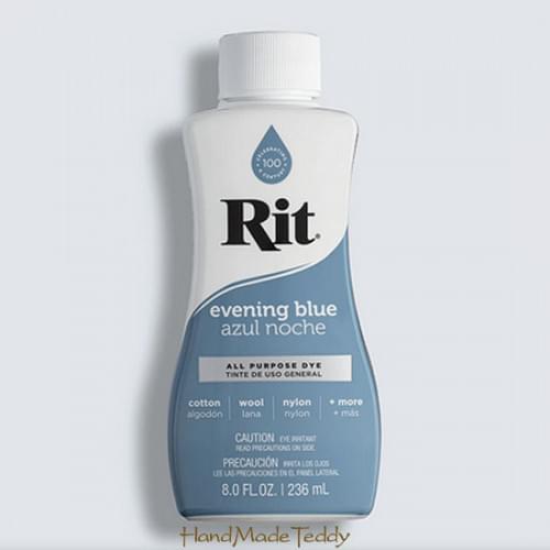 Краситель для ткани Rit жидкий Evening Blue вечерний синий