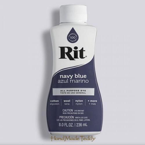 Краситель для ткани Rit жидкий Navy Blue темно-синий