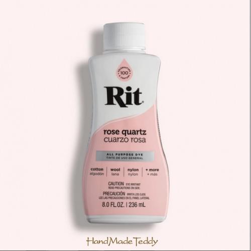 Краситель для ткани Rit жидкий Roze Quartz розовый кварц