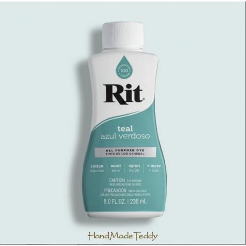 Краситель для ткани Rit жидкий Teal бирюзовый