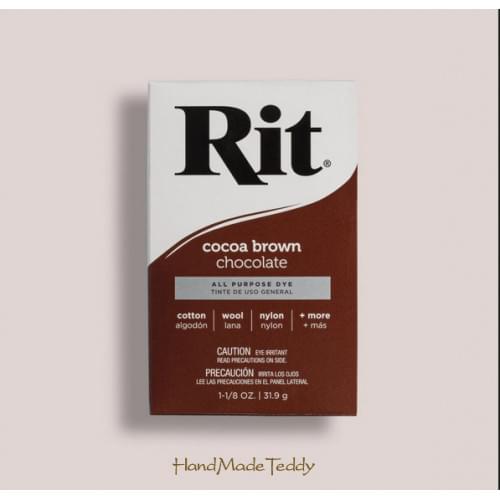 Краситель для ткани Rit порошковый Cocoa Brown какао браун