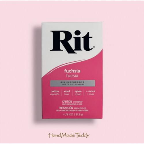 Краситель для ткани Rit порошковый Fuchsia фуксия
